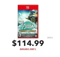 GameStop ZELDA TEARS OF THE KINGDOM offer