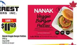 Chalo FreshCo Nanak Veggie Burger Patties 640 g offer