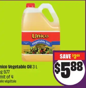Chalo FreshCo Unico Vegetable Oil 3 L offer