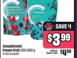 Chalo FreshCo Compliments Frozen Fruit 300-600 g offer