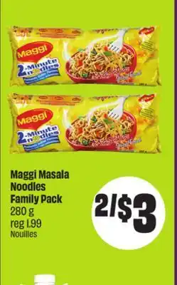 Chalo FreshCo Maggi Masala Noodles Family Pack 280 g offer