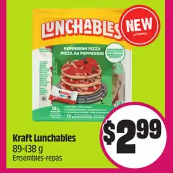 Chalo FreshCo Kraft Lunchables 89-138 g offer