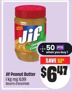 Chalo FreshCo Jif Peanut Butter 1 kg offer