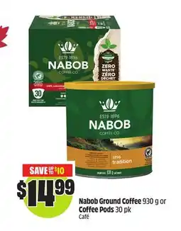 Chalo FreshCo Nabob Ground Coffee 930 or pk g Coffee Pods 30 offer