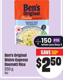 Chalo FreshCo Ben's Original Bistro Express Basmati Rice 250 g offer