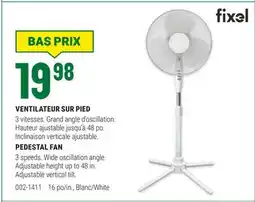 BMR VENTILATEUR SUR PIED offer