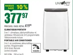 BMR CLIMATISEUR PORTATIF offer