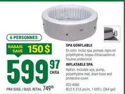 BMR SPA GONFLABLE offer