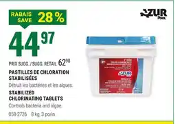 BMR PASTILLES DE CHLORATION STABILISÉES offer