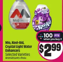 Chalo FreshCo Mio, Kool-Aid, Crystal Light Water Enhancers offer