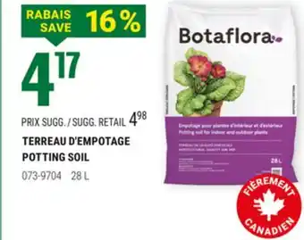 BMR TERREAU D'EMPOTAGE offer