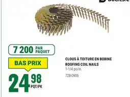 BMR CLOUS À TOITURE EN BOBINE offer