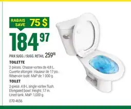 BMR TOILETTE offer
