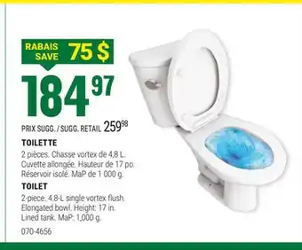 BMR TOILETTE offer