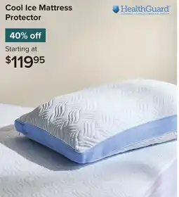 Linen Chest Cool Ice Mattress Protector offer