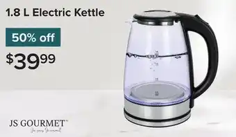 Linen Chest 1.8 L Electric Kettle offer