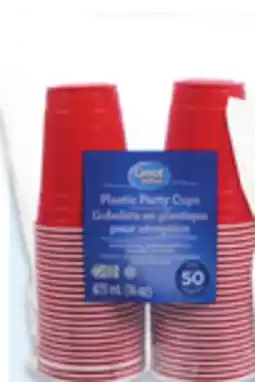 Walmart Great Value Red 16-oz. Plastic Party Cups offer