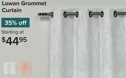 Linen Chest Lowan Grommet Curtain offer