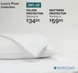 Linen Chest Luxury Plush Collection PILLOW PROTECTOR offer