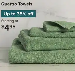 Linen Chest Quattro Towels offer