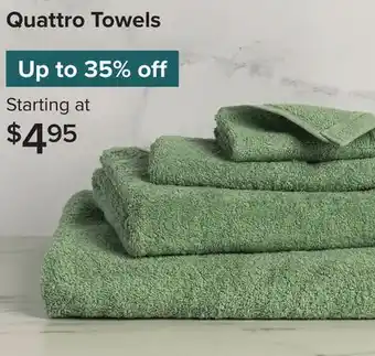 Linen Chest Quattro Towels offer