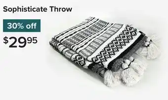Linen Chest Sophisticate Throw offer