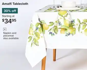 Linen Chest Amalfi Tablecloth offer