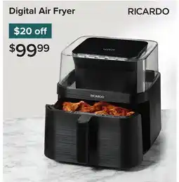 Linen Chest Ricardo Digital Air Fryer offer