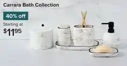 Linen Chest Carrara Bath Collection offer
