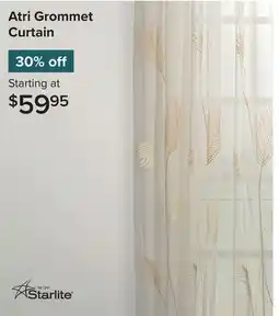 Linen Chest Atri Grommet Curtain offer