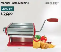 Linen Chest Manual Pasta Machine offer