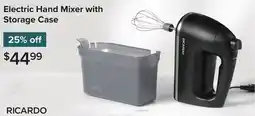 Linen Chest Electric Hand Mixer with Storage Case offer