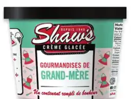 Walmart Shaw's Ice cream Tubs offer