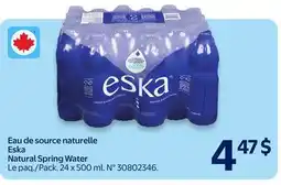 Walmart Natural Spring Water offer