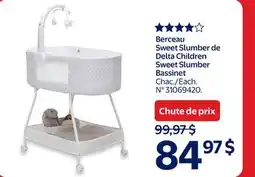 Walmart Sweet Slumber Bassinet offer