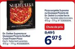 Walmart Dr. Oetker Suprema or Giuseppe Pizzeria Stuffed Crust Frozen Pizza offer