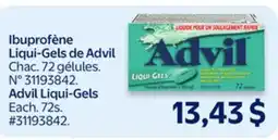 Walmart Advil Liqui-Gels offer