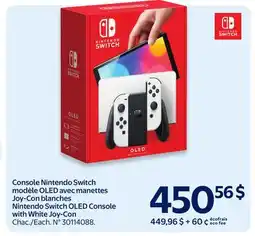 Walmart Nintendo Switch OLED Console with White Joy-Con offer