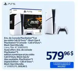 Walmart Call Of Duty: Black Ops Also available Playstation 5 Digital Edition Call of Duty Black Ops 6 Bundle offer