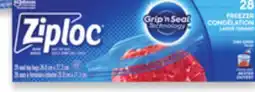 Walmart Ziploc Freezer Bags offer