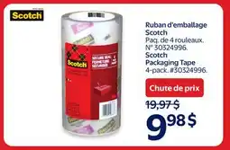 Walmart Scotch Packaging Tape offer