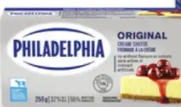 Walmart Kraft Philadelphia Cream Cheese 227 g-250 g offer
