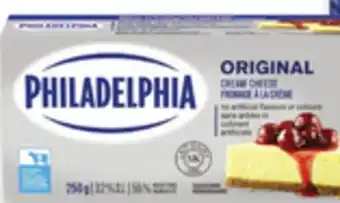 Walmart Kraft Philadelphia Cream Cheese 227 g-250 g offer