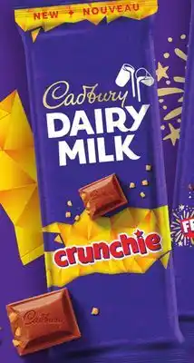 Walmart DAIRY MILK Fireworks or Crunchie Bars offer