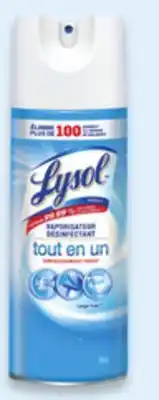 Walmart Lysol Disinfectant Spray 350g offer