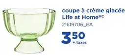 Maxi COUPE À CRÈME GLACÉE LIFE AT HOMEMC offer