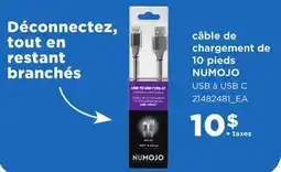 Maxi CÂBLE DE CHARGEMENT DE 10 PIEDS NUMOJO offer