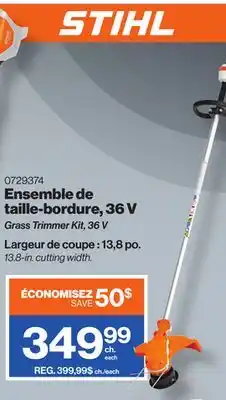 Patrick Morin Grass Trimmer Kit, 36 V offer