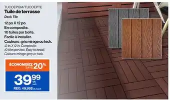 Patrick Morin Deck Tile offer