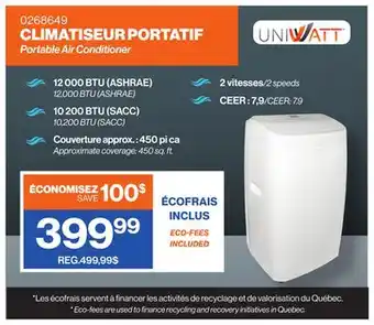Patrick Morin Portable Air Conditioner offer
